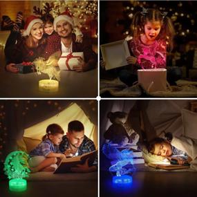 img 1 attached to 5 Pcs Rechargeable Unicorn Night Light With Remote & 16 Colors Changing - Perfect Birthday Gifts For Girls!