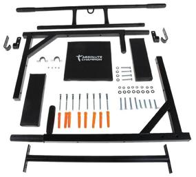img 4 attached to Horizontal bar, parallel bars Absolute Champion Athlete 98 cm black 9.6 kg