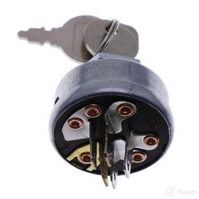 img 2 attached to 🔑 ZTUOAUMA Ignition Switch STD365402 3-Position 5-Terminal - Compatible with MTD Craftsman John Deere Toro Snapper Scag Craftsman Riding Lawn Mowers - Replace with 24688, 725-0267, 925-0267, 21064, 42106