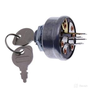 img 1 attached to 🔑 ZTUOAUMA Ignition Switch STD365402 3-Position 5-Terminal - Compatible with MTD Craftsman John Deere Toro Snapper Scag Craftsman Riding Lawn Mowers - Replace with 24688, 725-0267, 925-0267, 21064, 42106