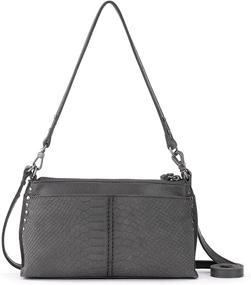 img 2 attached to Sak Silverlake Leather Crossbody Python Women's Handbags & Wallets ~ Crossbody Bags