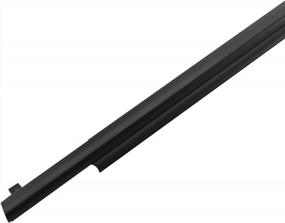 img 1 attached to MotorFansClub 4PCS Weatherstrip Compatible With 2007 Black Vehicle