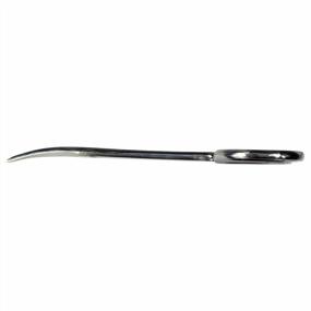img 1 attached to HTS 182C5 Curved Oversized Stainless Steel Nail Scissors
