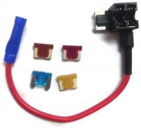 img 2 attached to Low Profile Mini ATM Fuse Tap Add-A-Fuse/Add-A-Circuit Kit - Suitable For 5A, 7.5A, 10A, And 15A Automotive Fuses