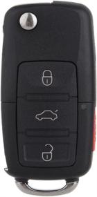 img 4 attached to 🔑 SCITOO Keyless Entry Kit Replacement for Volkswagen Golf Jetta Passat 2002-2005 - 1X Key Fob Remote