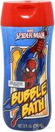 🛁 fun-filled spiderman web clinging bubble bath with refreshing watermelon scent logo
