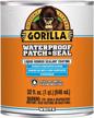 32oz gorilla white waterproof patch & seal liquid for effective sealing (single pack) logo