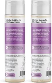 img 3 attached to 🛁 Hello Bello Premium Baby Bubble Bath: Tear-Free & Gentle Bubble Bath for Babies and Kids with Aloe Vera, Calendula, and Avocado Extract - Soft Lavender Scent - 2 Pack (10 FL Oz)