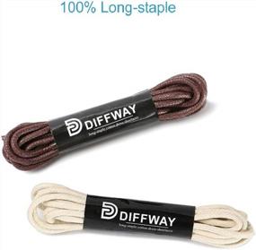 img 1 attached to 8 Pairs Of Premium Dress Shoe Laces - 32'' (81 Cm) Round Waxed Shoelaces For Men & Women In 9 Colors!