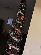 картинка 1 прикреплена к отзыву Украсьте залы 128 небьющимися рождественскими украшениями для вашей елки - набор безделушек SOLEDI's Assorted Bauble в красивой розовой упаковке! от Brandon Mercado