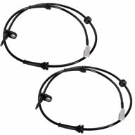 nissan altima 2007-2013 maxima 2009-2014 abs wheel speed sensor (1 pair) driver & passenger side - 47910-ja000, 695-131 logo