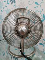 img 2 attached to Table Fan Stadler Form Charly Fan Table C 025, silver review by Iseul Chang ᠌
