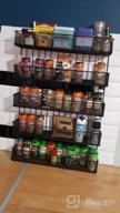 img 1 attached to JackCubeDesign Wall Mount 5 Tier Spice Rack Bottles Holder Display Shelves Organizer For Kitchen Countertop Worktop Restaurant (17.6 X 4.1 X 26.7 Inches) – MK419A. review by Nancy Ortega
