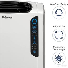 img 1 attached to 🌬️ Fellowes AeraMax 200 Air Purifier with True HEPA Filter - Eliminate Mold, Odors, Dust, Smoke, Allergens & Germs