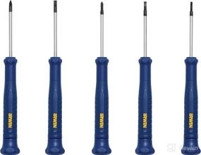 img 2 attached to 🛠️ Enhanced SEO: IRWIN Professional 5-Piece Precision Screwdriver Set (1949289)