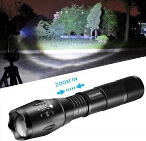 img 2 attached to 2 Pack Military Grade 3000 Lumen Flashlight And 2 Pack LED Headlamp Bundle