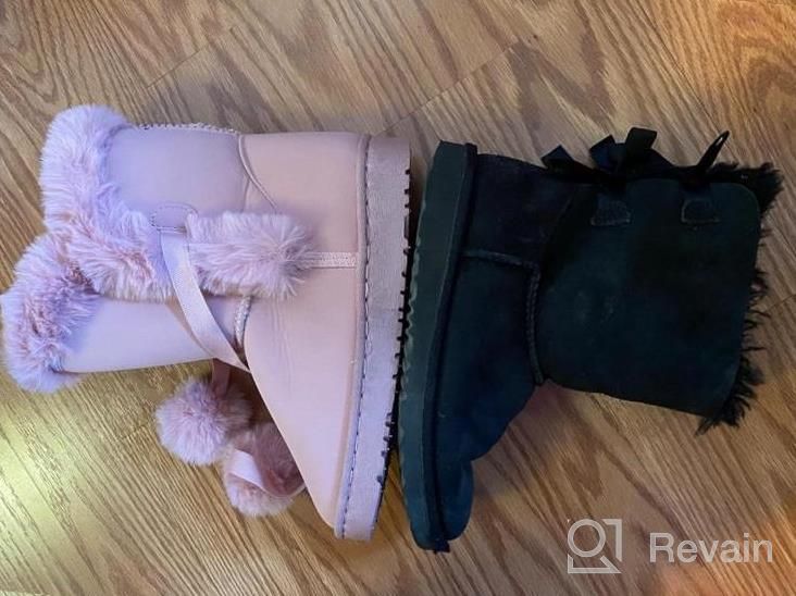 img 1 attached to Stay Comfy And Chic With PPXID Women'S Fur Winter Snow Boots review by Enoch Sahay