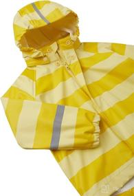 img 1 attached to 🧥 Reima Vesi Kids Waterproof Hooded Rain Jacket - Lightweight & Windproof Outdoor Coat for Kids
