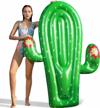 jasonwell giant pineapple pool float: perfect for summer beach parties! logo