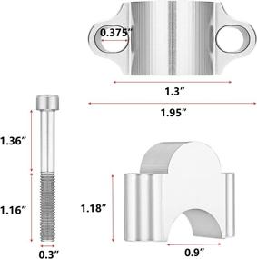 img 2 attached to Mofun Inches Handlebar Compatible Motorcycle