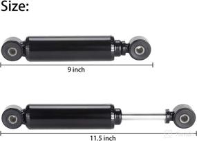 img 2 attached to 🏌️ High-Performance 10L0L Golf Cart Front Shock Absorbers for Club Car DS & Precedent - 2-Pack