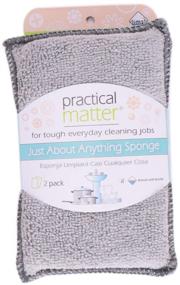 img 4 attached to 🧽 Cleanlogic Practical Matter Just About Anything Sponge (Pack of 6): The Ultimate Cleaning Companion