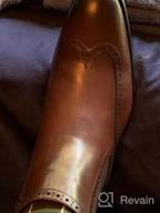 img 1 attached to FRASOICUS Mens Chelsea Boots Mens Leather Dress Boots review by Kyle Ross