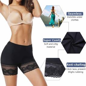 img 2 attached to Say Goodbye To Chafing With JOYSHAPER Anti-Chafing Boyshort Panties For Women
