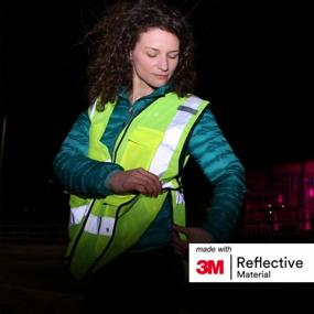 img 2 attached to 3M Salzmann Multi-Pocket High Visibility Reflective Work Vest With 3M Reflective Material