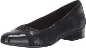 img 4 attached to CLARKS Women's Juliet Leather Synthetic Pumps - Ladies' Shoes