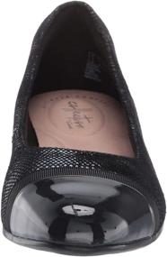 img 3 attached to CLARKS Women's Juliet Leather Synthetic Pumps - Ladies' Shoes