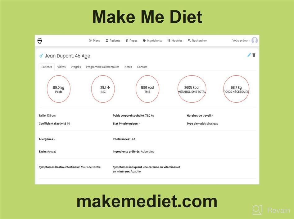 img 1 attached to Make Me Diet review by Mario Beckwith