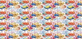 img 1 attached to Отпразднуйте красоту морской жизни с кружкой Ambesonne Fish - разноцветная керамическая кофейная кружка с принтом для чая и водных напитков