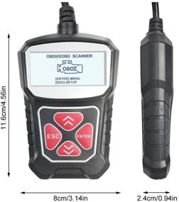 img 4 attached to Konnwei KW310 portable autoscanner for OBD2 diagnostics