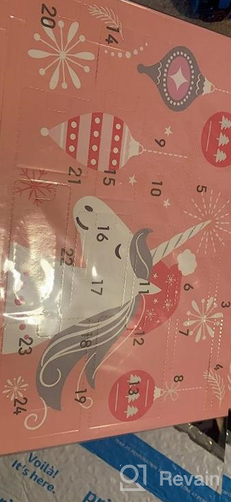 img 1 attached to Countdown To Christmas 2022: Advent Calendar For Girls With 24 Exclusive Unicorn-Inspired Gifts Including Jewelry, Hair Accessories, Key Chains, Stickers And More! review by Douglas Jakab