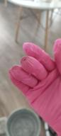 img 3 attached to Disposable gloves, vinyl-nitrile, household, powder-free, black, 100 pcs, 50 pairs, S review by Barbara Kowalewska ᠌