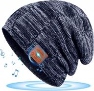 перезаряжаемая шапка bluetooth со съемными наушниками - идеальный подарок для мужчин и женщин, дизайн унисекс от highever логотип