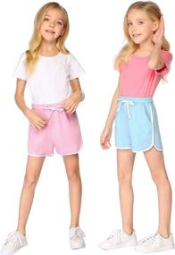 img 3 attached to Arshiner Short Sleeve Girls Cotton Girls' Clothing : Tops, Tees & Blouses