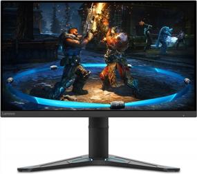 img 4 attached to 🖥️ Lenovo FreeSync 27" NearEdgeless Monitor - 1920X1080P, 144Hz, Wall Mountable, Height Adjustment, Blue Light Filter, HDMI, IPS
