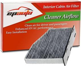 img 3 attached to 🔘 EPAuto CP939 (CUK2939) Premium Replacement Cabin Air Filter with Activated Carbon