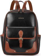 bostanten genuine leather fashion women's handbags & wallets: stylish fashion backpacks logo