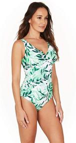 img 2 attached to Nip Tuck Swim Control Swimsuit Women's Clothing via Swimsuits & Cover Ups