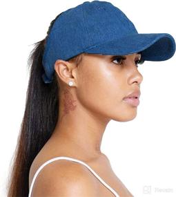 img 3 attached to 🧢 URBAN GLORY Women's Baseball Tools & Accessories with Ponytail Opening