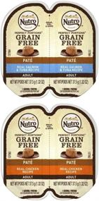 img 1 attached to 🐱 Nutro Perfect Portions Grain Free Soft Loaf Cat Food Bundle - 8 Can Variety Pack, includes Salmon & Tuna, Chicken Flavors - 2.6 Ounces per Can (8 Cans Total)