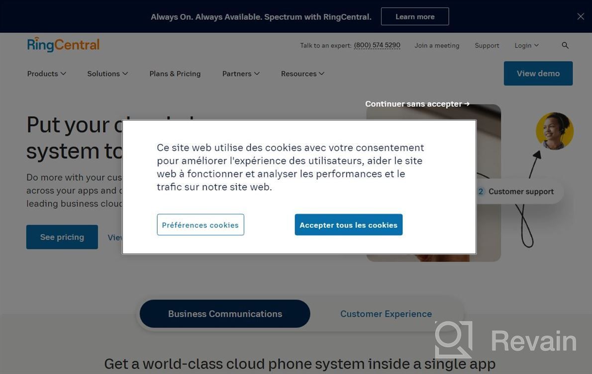 img 1 attached to RingCentral Contact Center review by Patrick Diaz