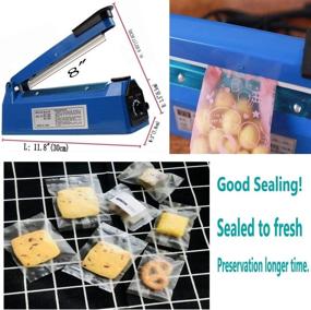 img 1 attached to Impulse Sealing Machine Replacement Plastic- A Must-Have for Food Service Equipment & Supplies