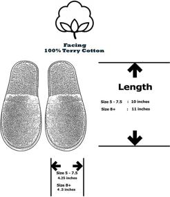 img 1 attached to 💅 Enhance Self-Care and Nail Esthetics with Arus Organic Turkish Classic Slippers