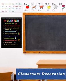 img 2 attached to Украсьте свой класс вдохновляющими мотивационными плакатами SICOHOME: 10 правил успешного обучения!