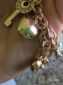 img 6 attached to Gold Chain Link Bracelet Bracelets