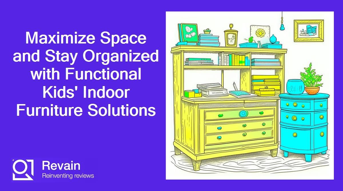 Article Maximize Space and Stay Organized with Functional Kids' Indoor Furniture Solutions